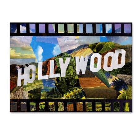 Trademark Fine Art Artpoptart 'Hollywood' Canvas Art, 35x47 ALI15788-C3547GG